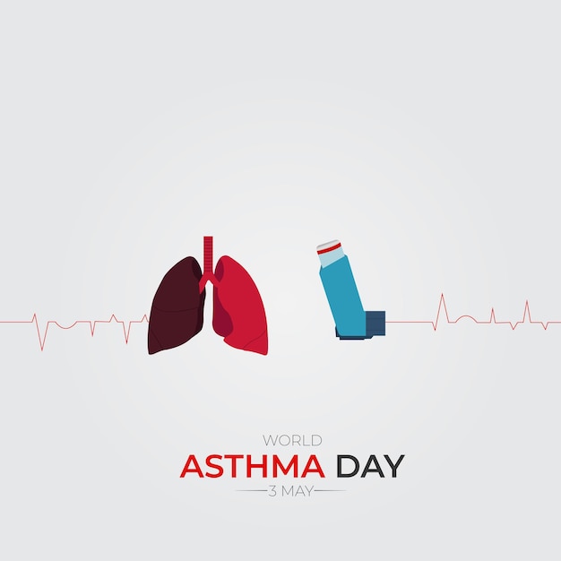 Post sui social media della giornata mondiale dell'asma