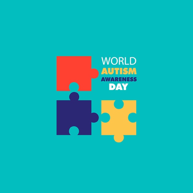 WORLD AUTISM AWARNESS DAY POSTER DESIGN