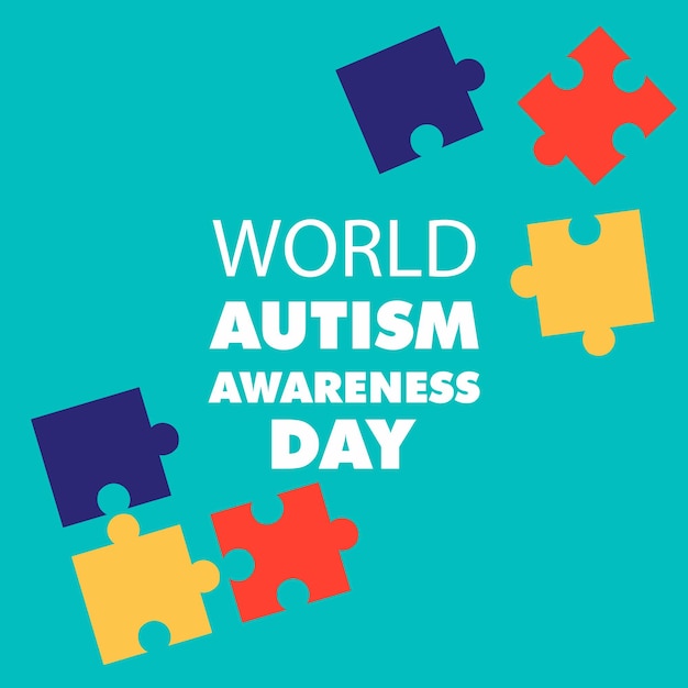 WORLD AUTISM AWARNESS DAY POSTER DESIGN