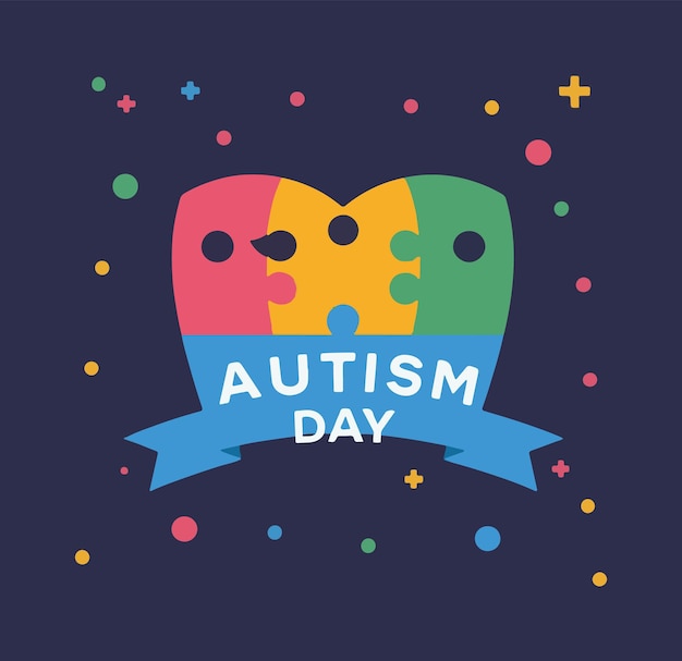 World Autism Day Font Style Icon A Symbol of Understanding and Acceptance