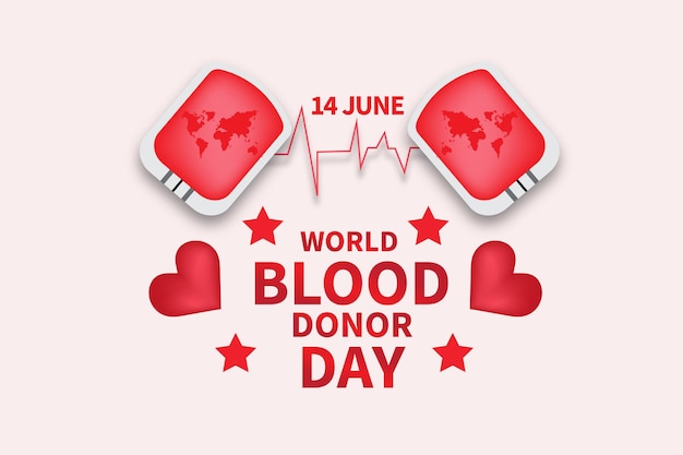 World blood donor day on 14 june