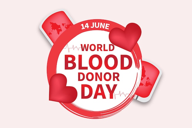 World blood donor day on 14 june