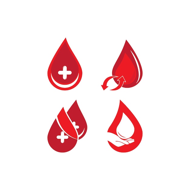 World blood donor day Awareness Day world blood donor day vector logo