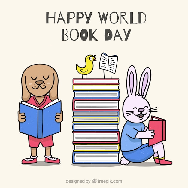 World book day background