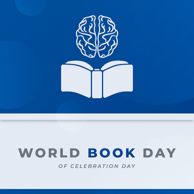 World Book Day Celebration Vector Design Illustration for Background Poster Banner Advertising