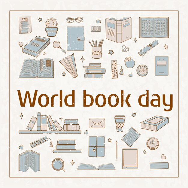 World Book Day retro