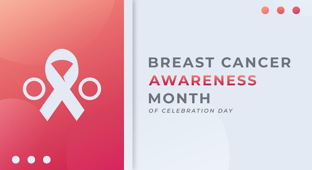 World breast cancer awareness and prevention Day Celebration Vector Design Illustration for Background Poster Banner Advertising Greeting Card