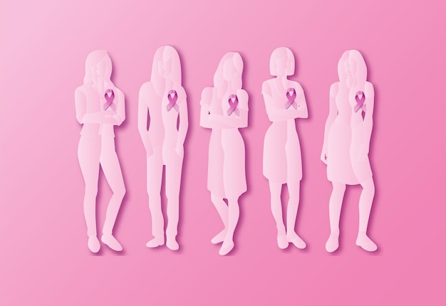 World breast cancer day concept