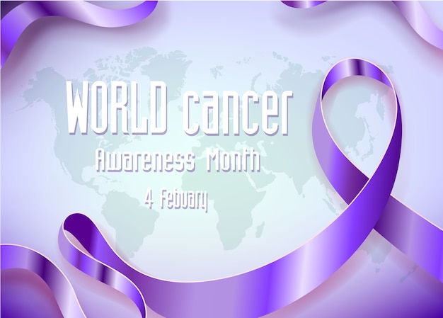 World Cancer Awareness Month Campaign Background