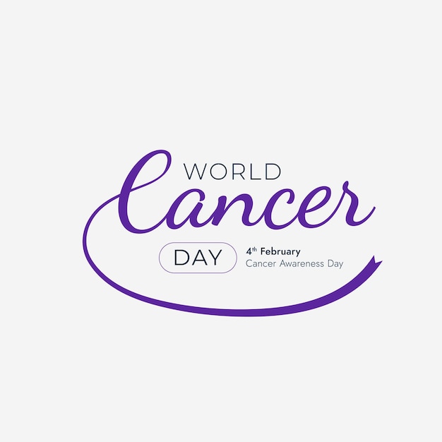 Сообщение в социальных сетях о Всемирном дне борьбы против рака 4 февраля