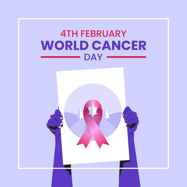 World cancer day banner