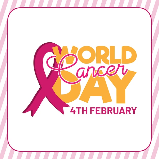 World cancer day banner