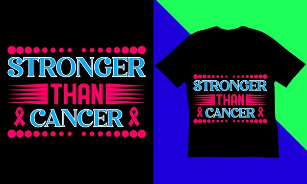 World Cancer Day T-Shirt Design.