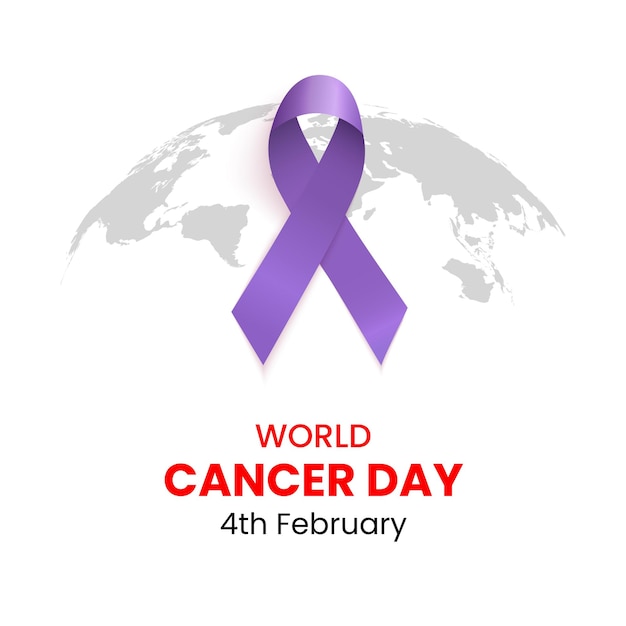 Vector world cancer day vector