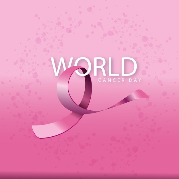 Vector world cancer day