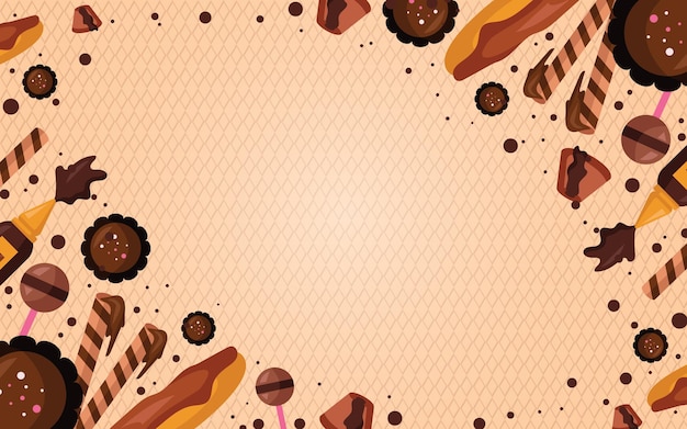 World Chocolate Day Background