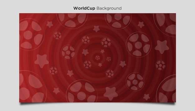 World Cup 2022 Soccer Background