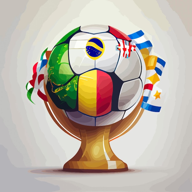 WORLD CUP TROPHY ILLUSTRATION