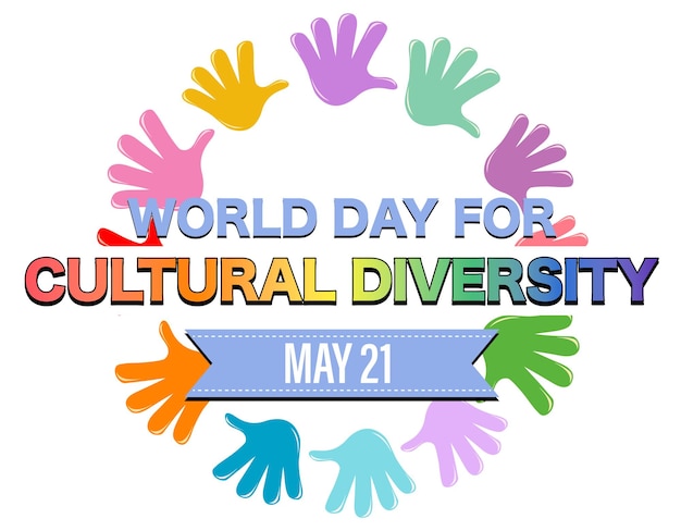 The World Day for Cultural Diversity Banner Design