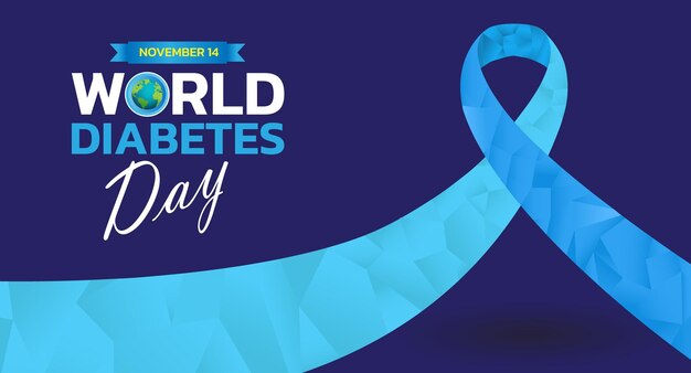 世界糖尿病デー11月14日世界糖尿病デーの意識月間背景