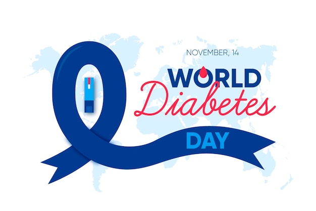 World diabetes day banner