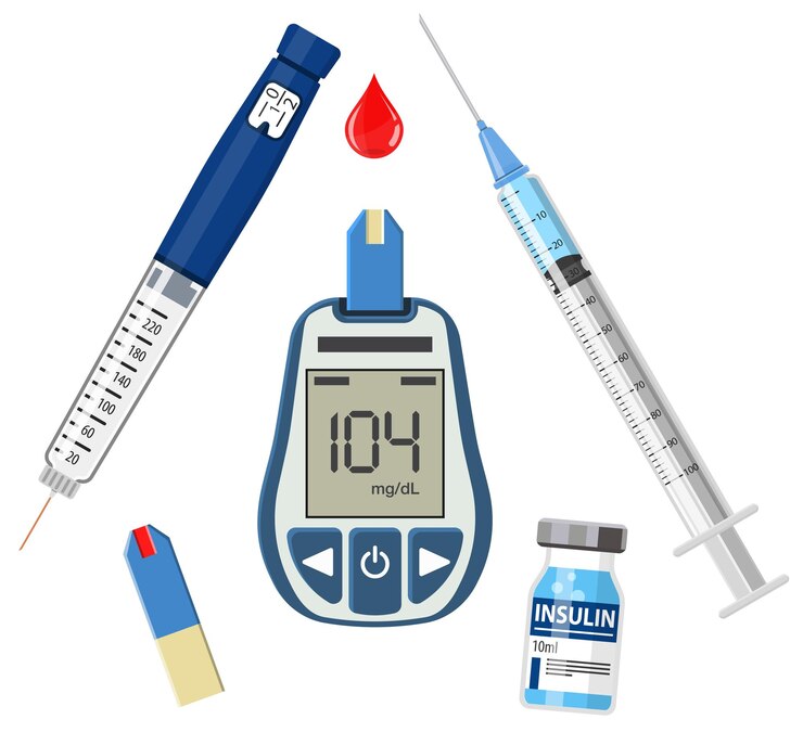 Vector world diabetes day concept