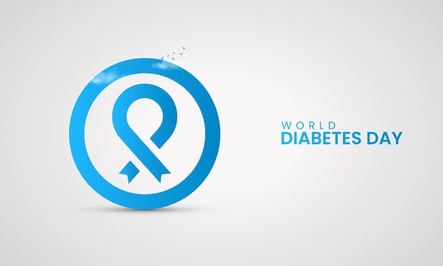 World diabetes day diabetes day creative design for socail media post vector illustration