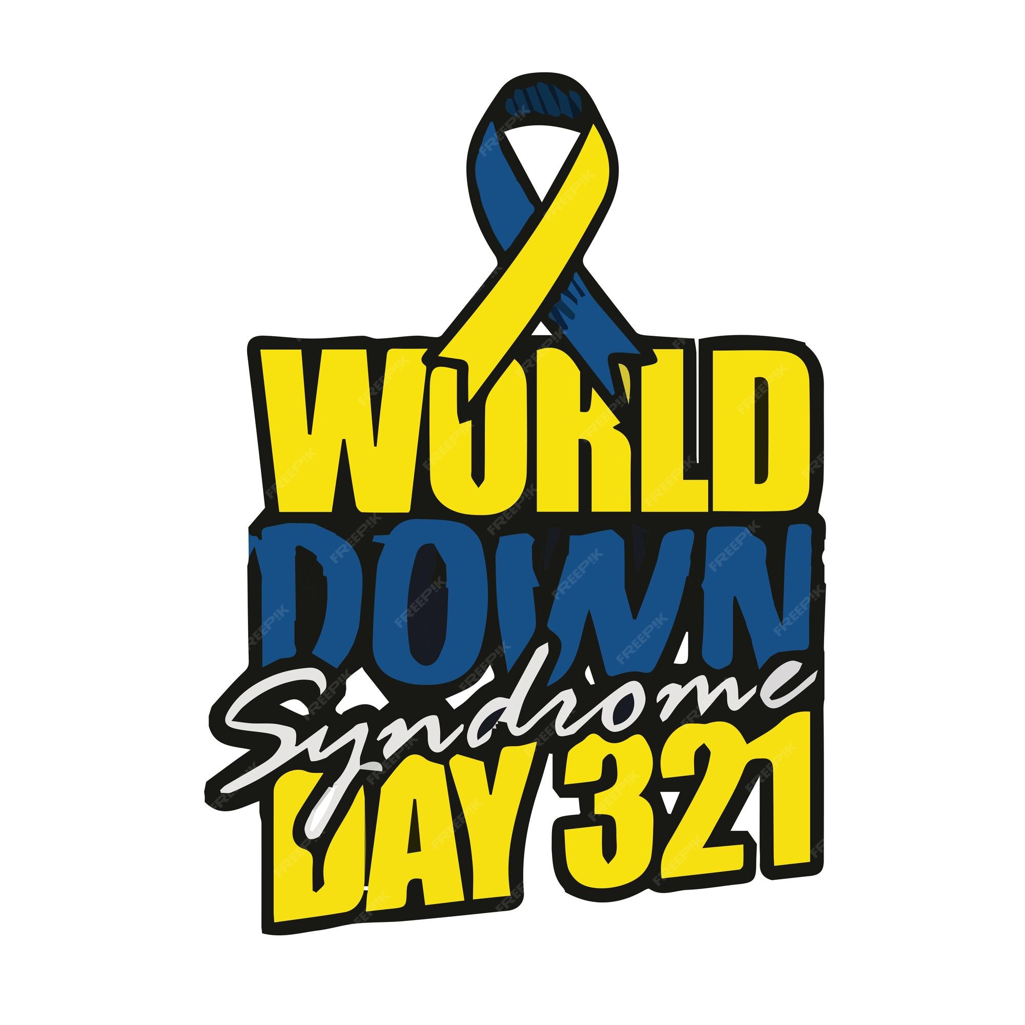 Premium Vector World down syndrome day 202324