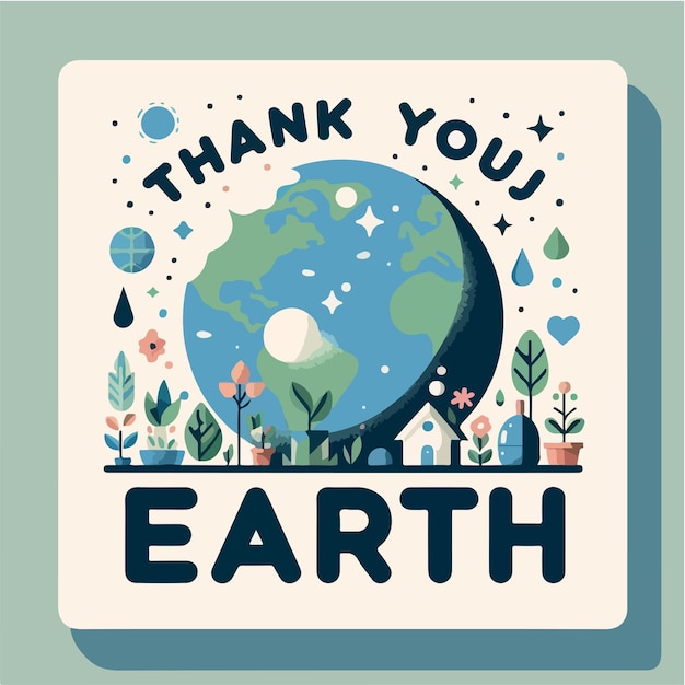 Vector world earth day vector image