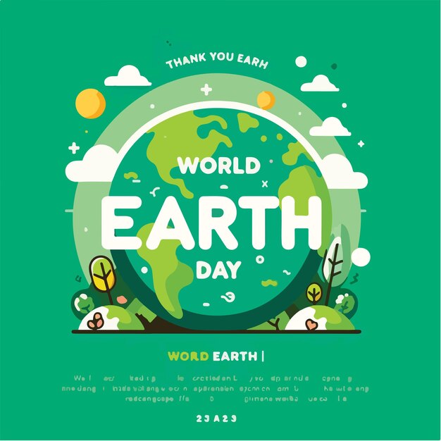 World Earth Day vector image