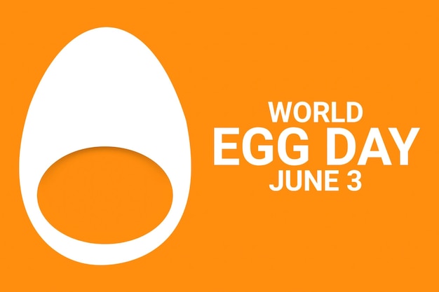 Vettore giornata mondiale delle uova