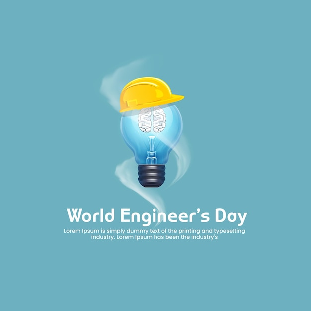 World Engineers Day creative ads.