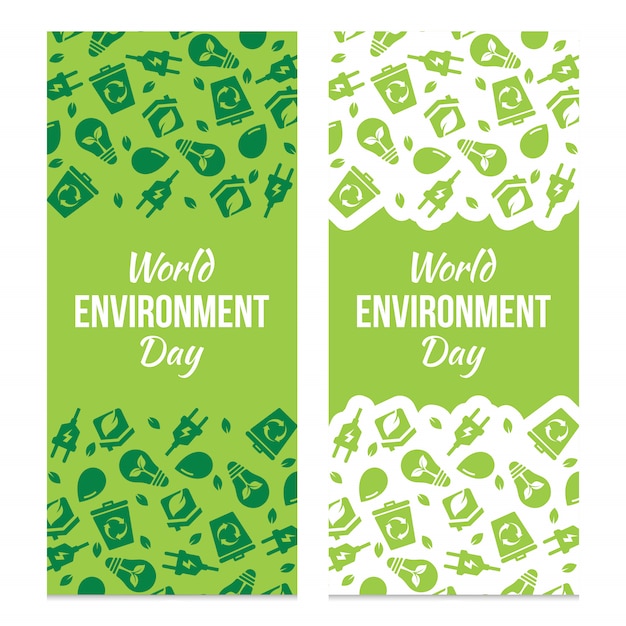 World environment day banner