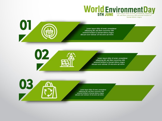 Concetto di giornata mondiale dell'ambiente terra verde di città eco-friendly salva il concetto di terra