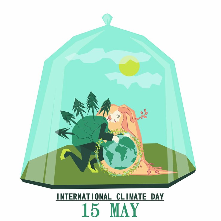 Vector world environment day or earth day concept save our planet vector illustration isolated on white background