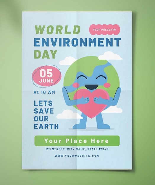 World Environment Day Flyer Poster Banner