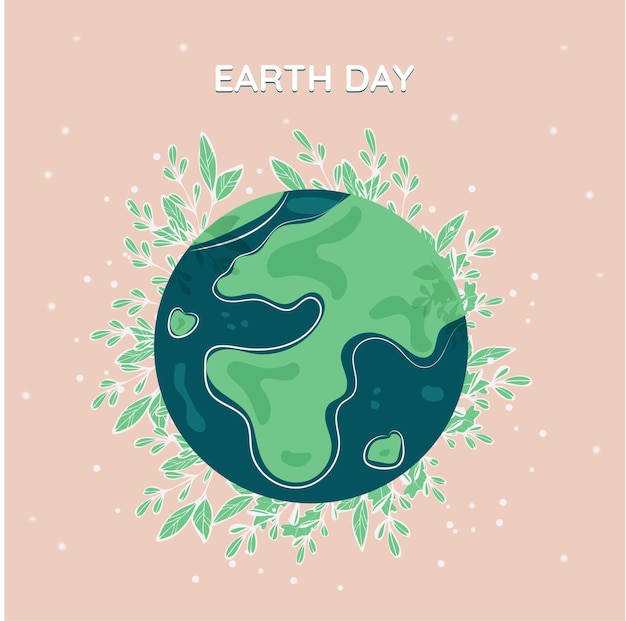 Vector world environment day vector illustration