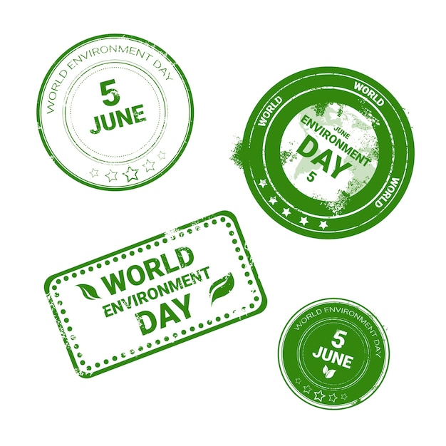 Vector world environment day