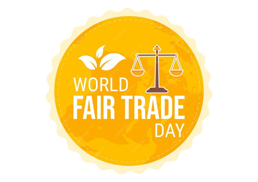 Premium Vector World fair trade day illustration with scales