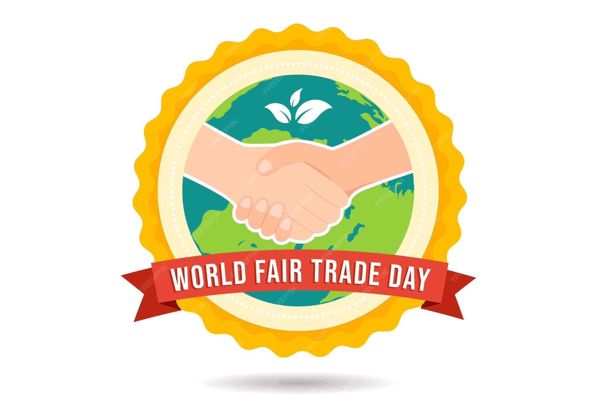 Premium Vector World fair trade day illustration with scales