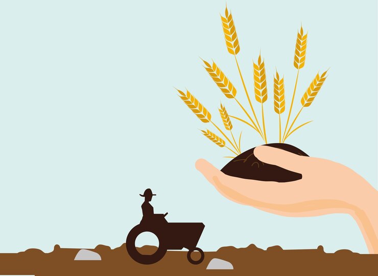 वेक्टर world farmers day vector illustration