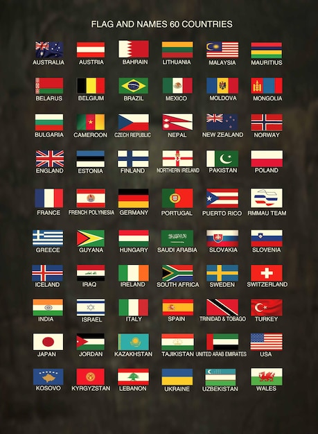 world flags