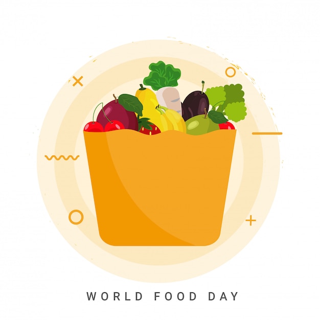 World Food Day Concept.