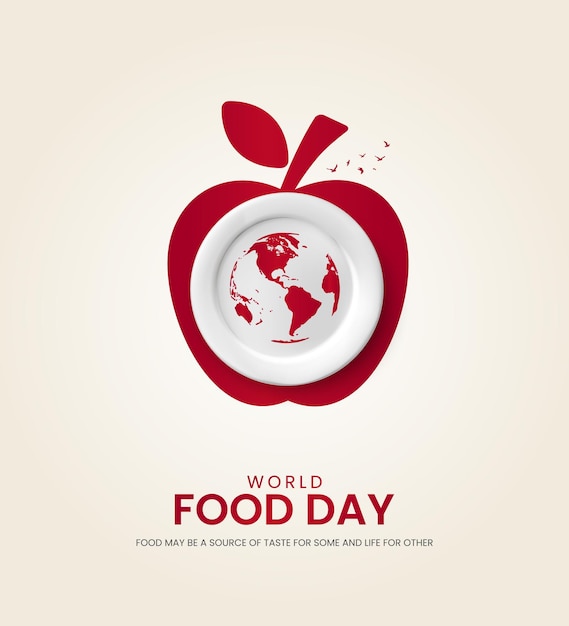 World Food Day Food Day creative ads International Food Day design for banners posters