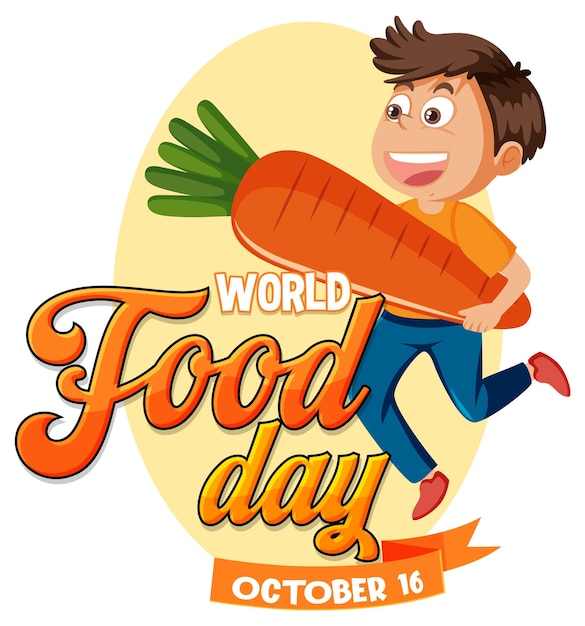 World food day text design