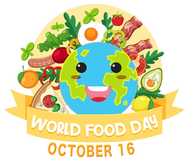 World food day text design