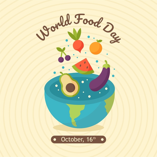 World food day with element