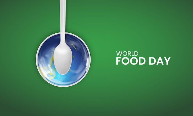 World Food Day World Food ads design for social media banner poster vector illustration