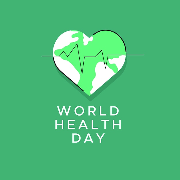 world health day banner template