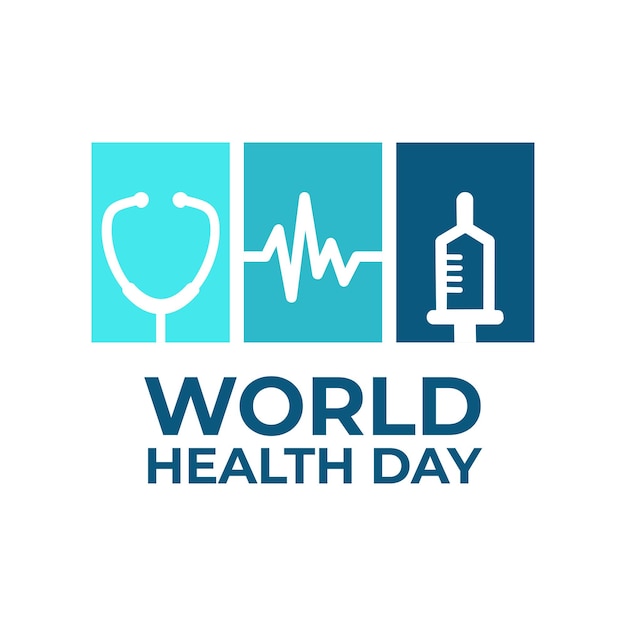 World health day design template